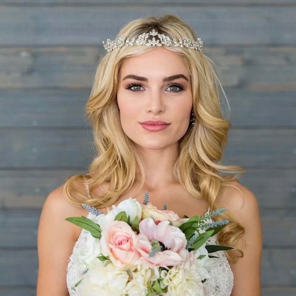 Brides & Hairpins VENICE Crown Hair Comb Silver